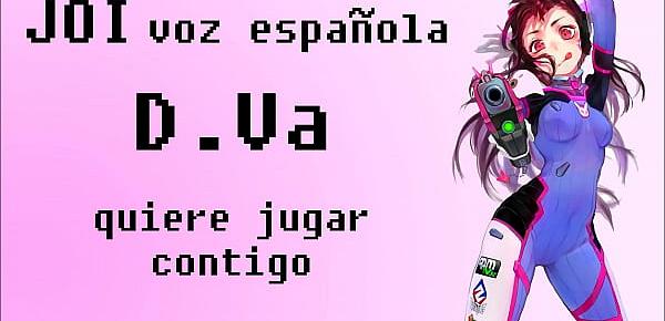  JOI con D.Va de Overwatch. ¡Voz española!